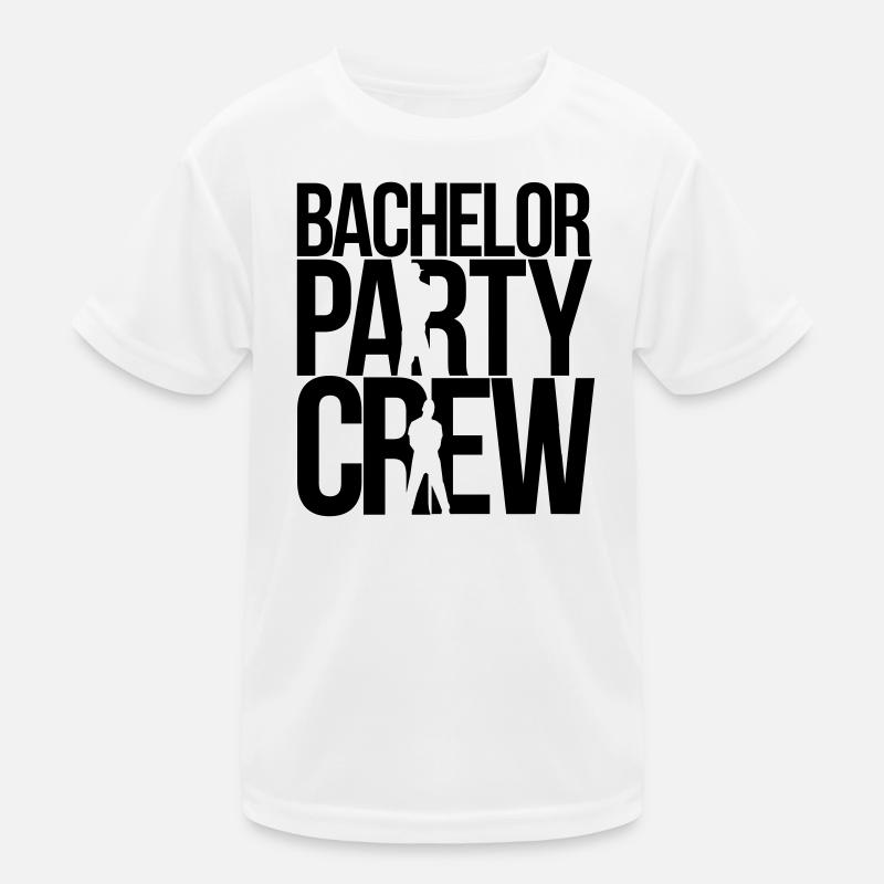 bachelor party crew Kinder Funktions-T-Shirt