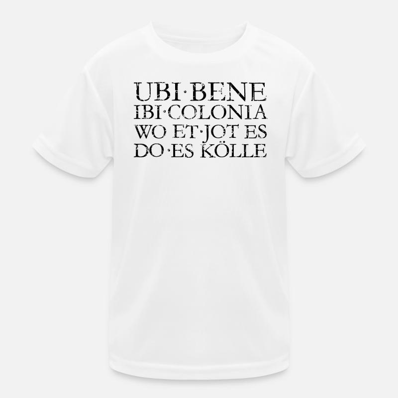 UBI BENE IBI COLONIA - Kölsch Köln Design Kinder Funktions-T-Shirt