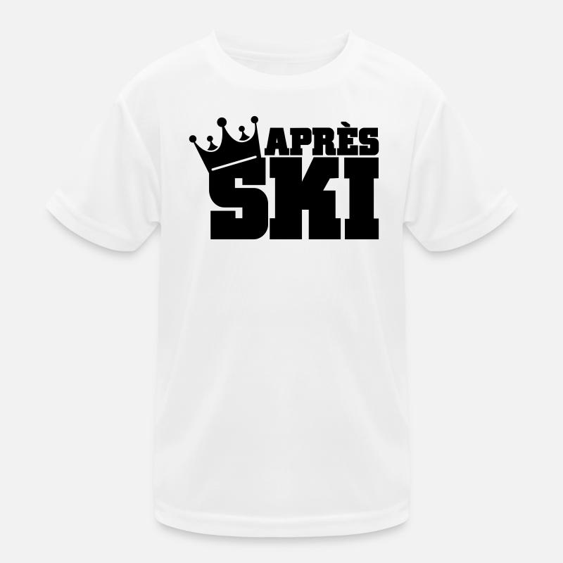 apres ski Kids Functional T-Shirt