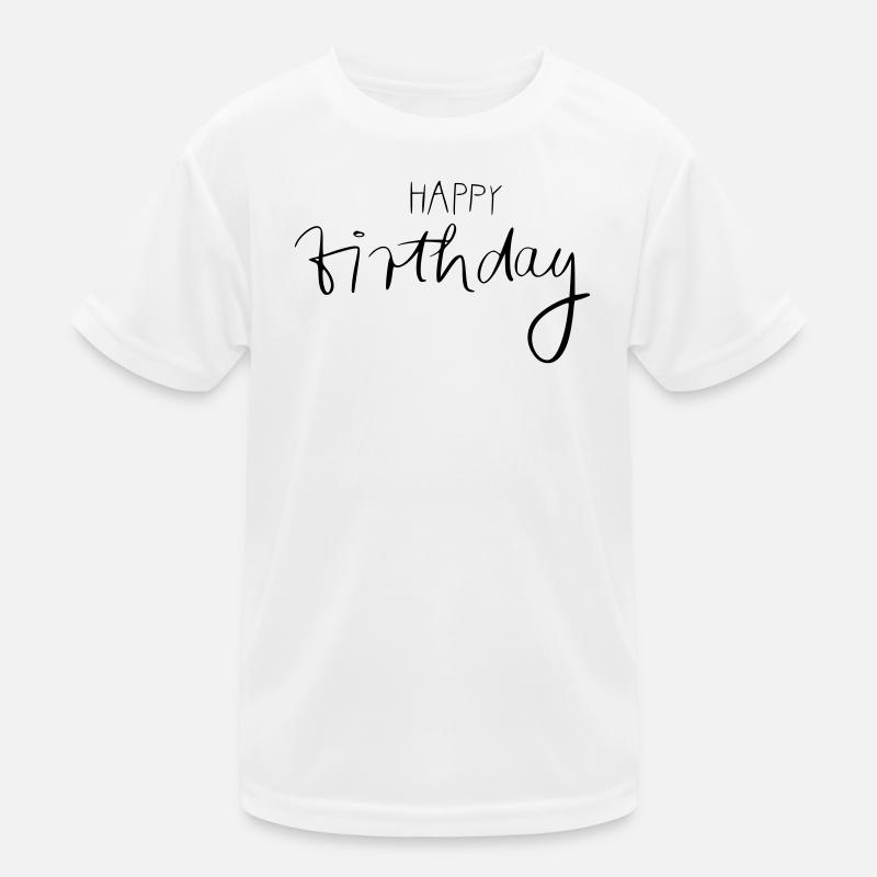 Joyeux anniversaire T-shirt sport Enfant