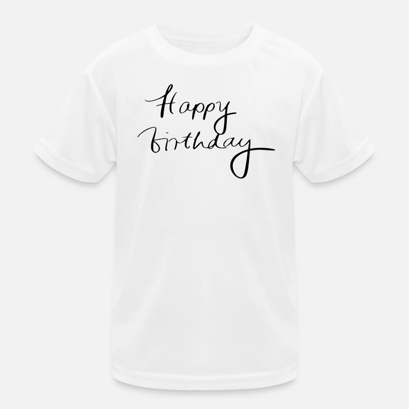 Joyeux anniversaire T-shirt sport Enfant