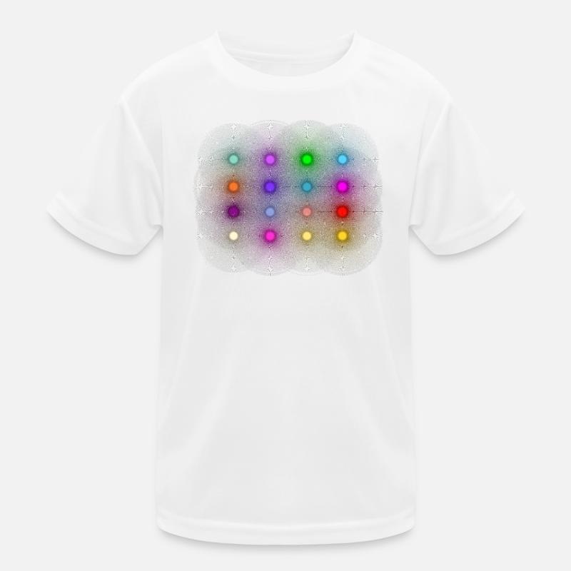 Disco / Party Licht Kinder Funktions-T-Shirt