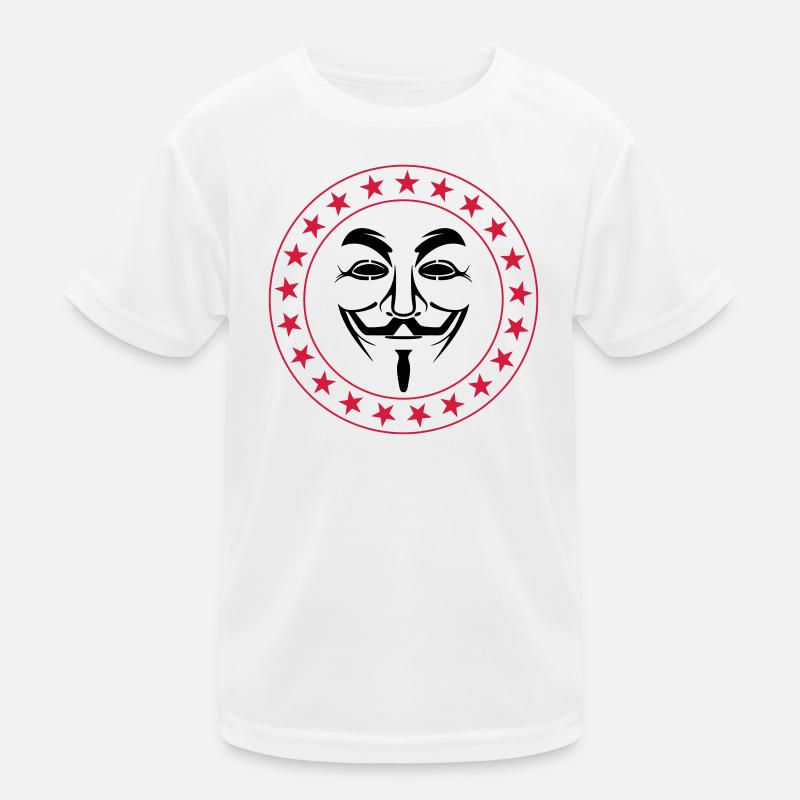 Anonymous Kinder Funktions-T-Shirt