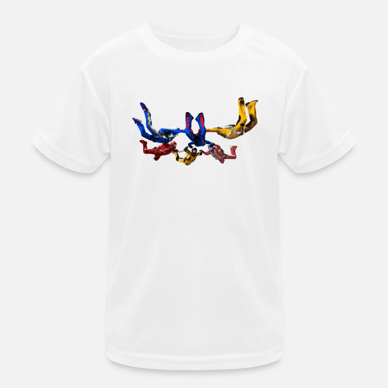 skydivers Kids Functional T-Shirt