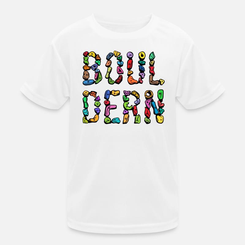 Escalade escalade escalade alpinisme T-shirt sport Enfant