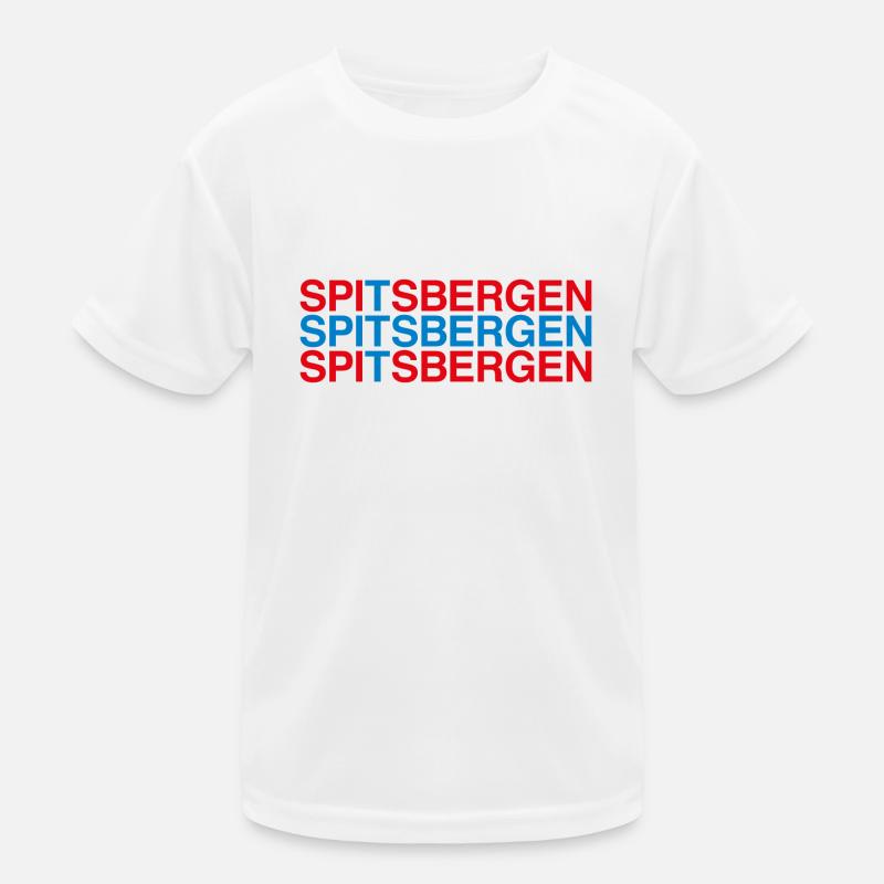 SPITZBERGEN Norwegian Flag - Norwegen - Norway Kinder Funktions-T-Shirt