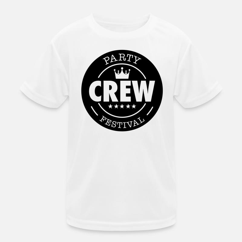 festival crew Kinder Funktions-T-Shirt