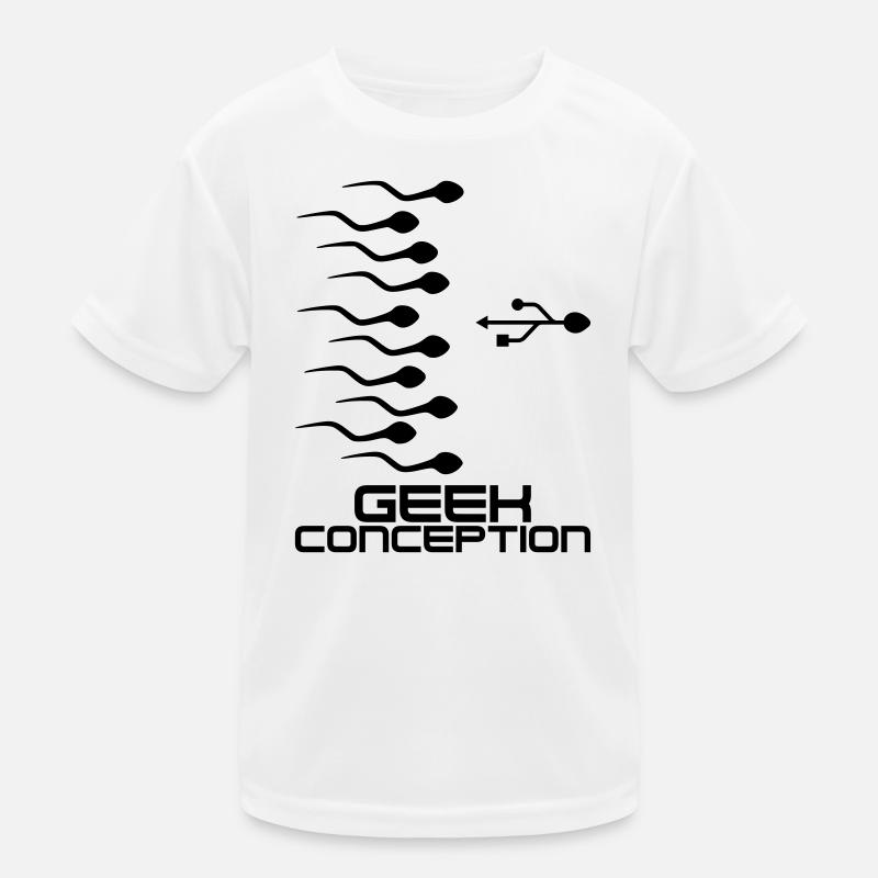 Geek Conception T-shirt sport Enfant
