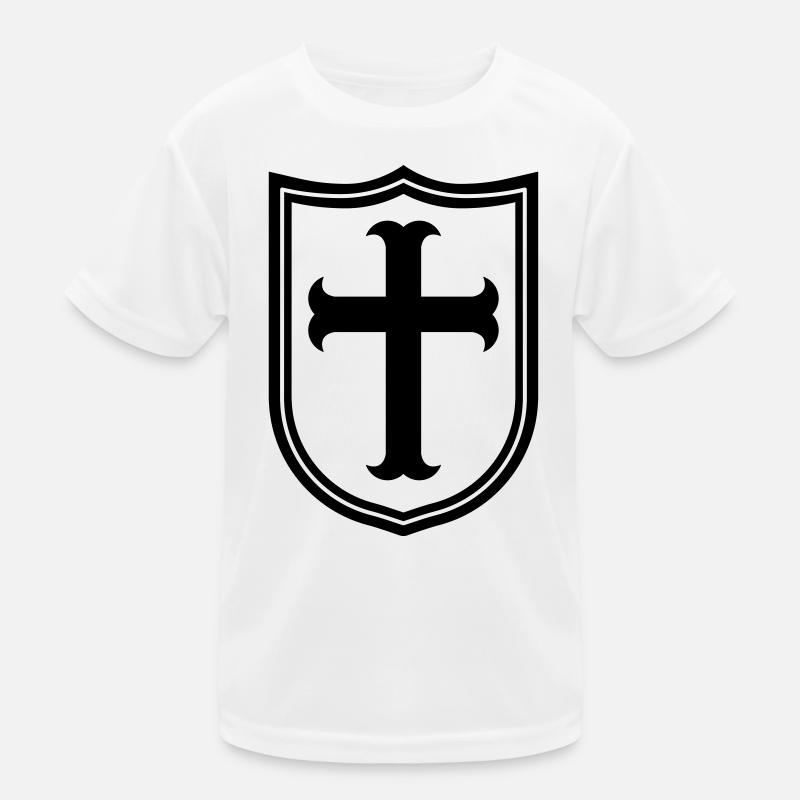 templar knight Kids Functional T-Shirt