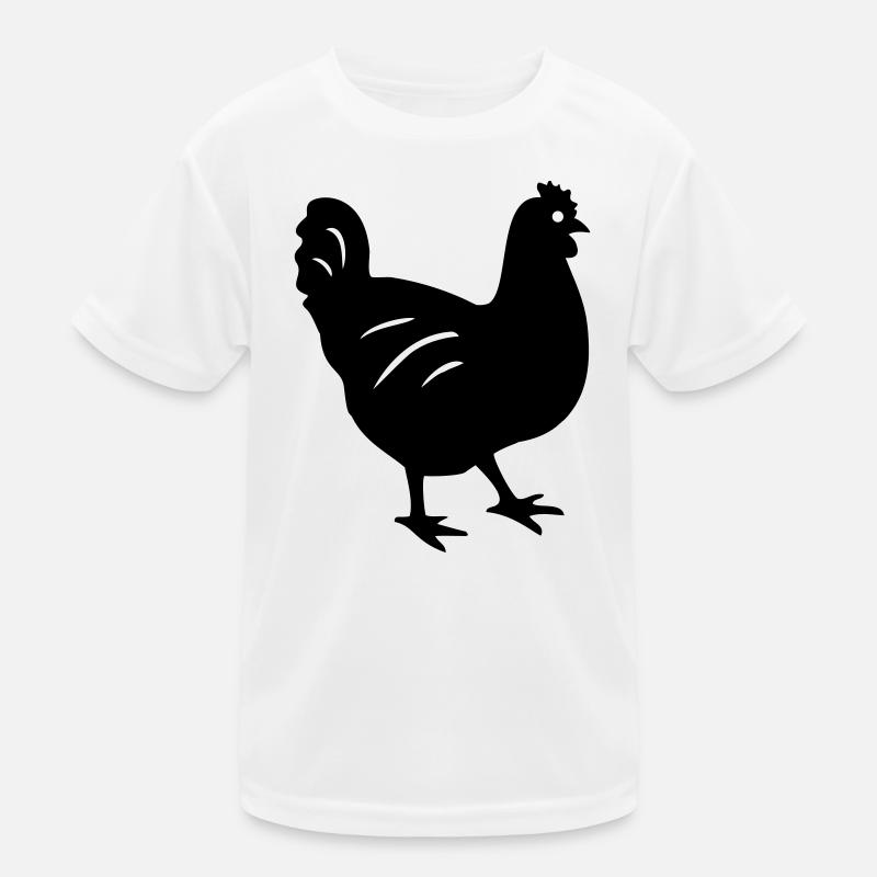 huhn vogel geschenk Kinder Funktions-T-Shirt