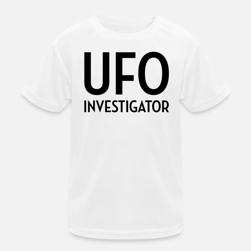 Ufo Alien Raum außerirdisches Aussenseiter Kinder Funktions-T-Shirt