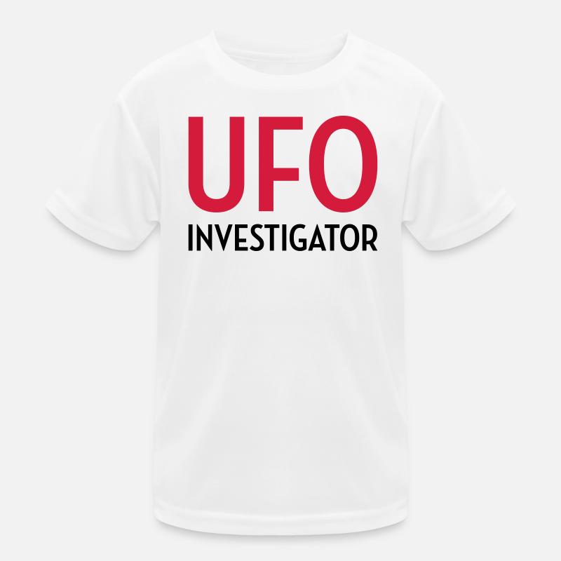 Ovni Ufo Extraterrestre Espace Geek Planète T-shirt sport Enfant