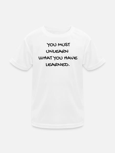 Cinema / Film / Zitat / TV-Serie - Kinder Funktions-T-Shirt - Weiß - Vorne