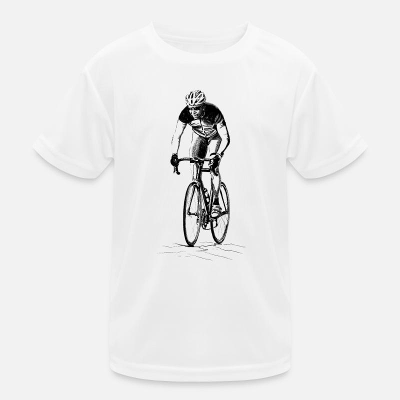 Rennrad Kinder Funktions-T-Shirt