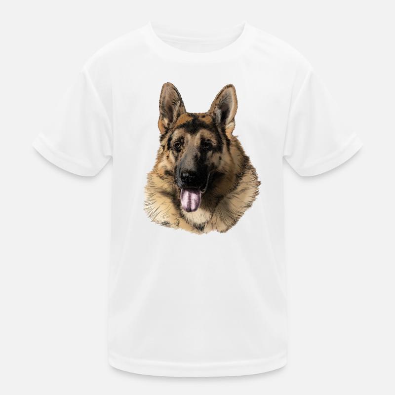 German shepherd Kids Functional T-Shirt