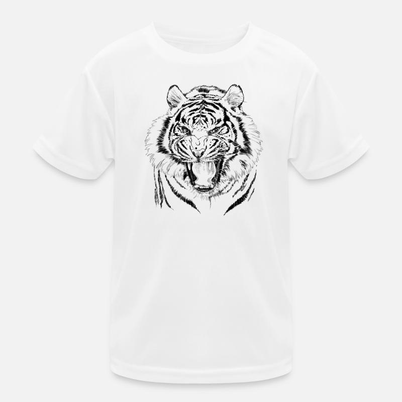 tiger T-shirt sport Enfant