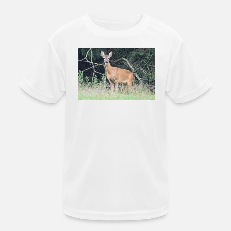 Reh Wald Kinder Funktions-T-Shirt