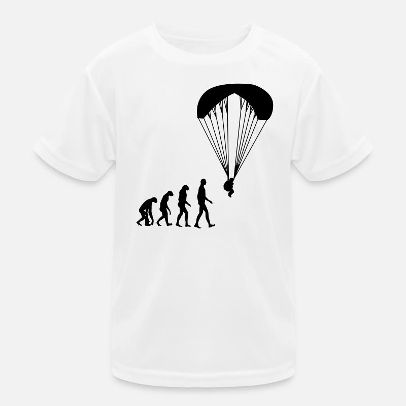 Gleitschirmfliegen / Gleitschirm / Paragliding / Kinder Funktions-T-Shirt