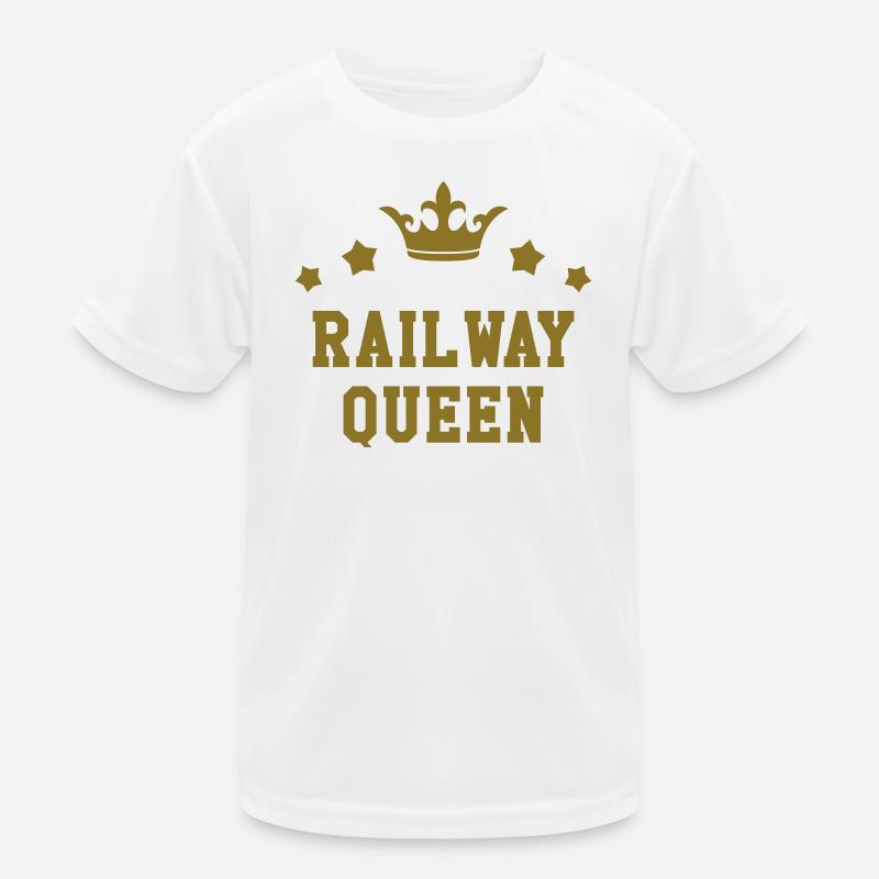 Cheminot / Chemin de fer / Train / Metro T-shirt sport Enfant