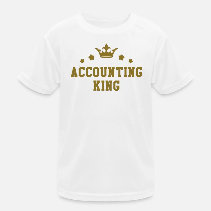 comptable / comptabilité / argent / Finance / Euro T-shirt sport Enfant