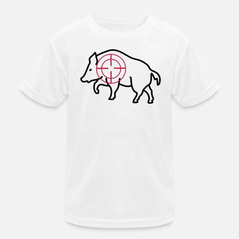 wild boar Kids Functional T-Shirt