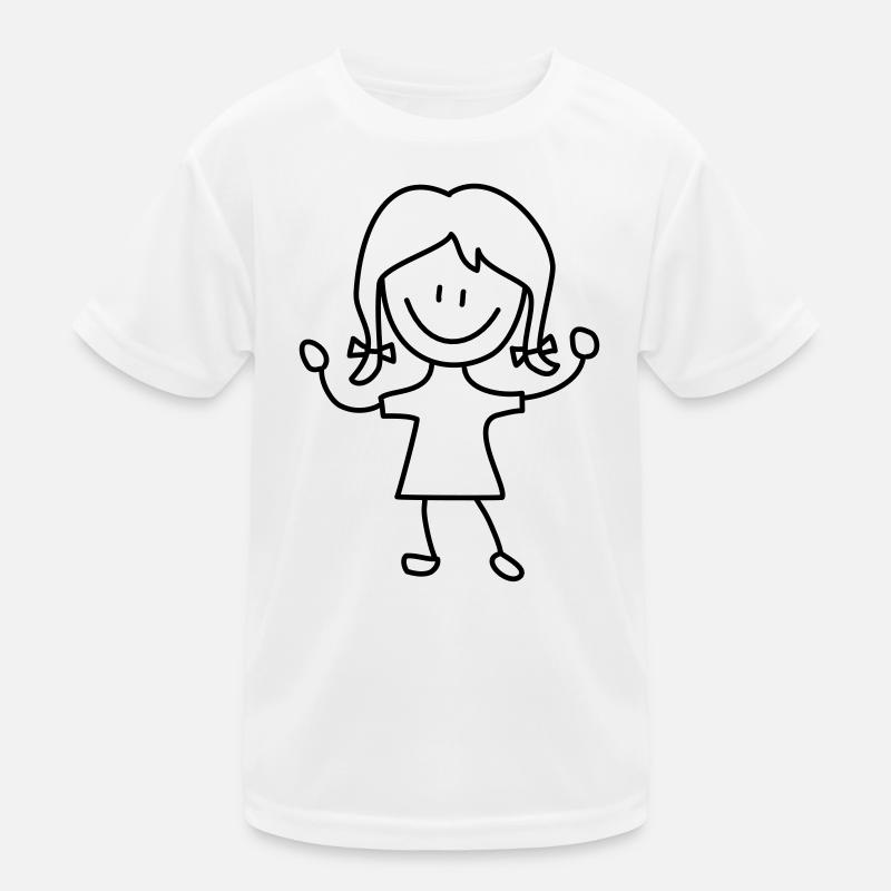fille T-shirt sport Enfant