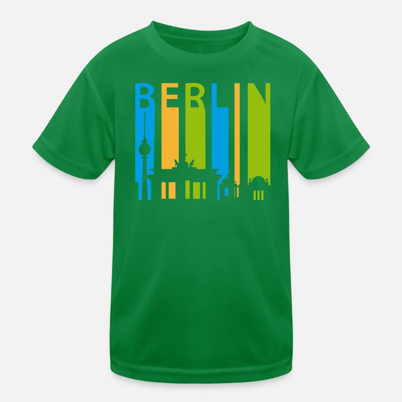 Berlin Schiftzug avec silhouette T-shirt sport Enfant