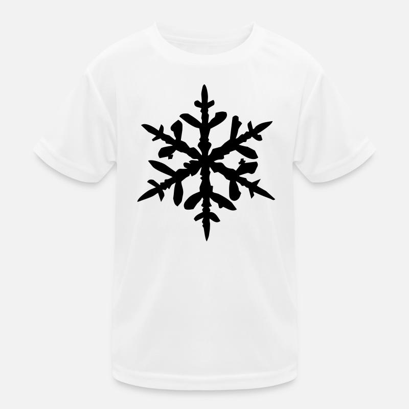 Flocon de neige T-shirt sport Enfant