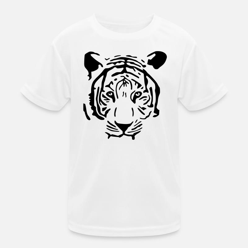Tigre blanc T-shirt sport Enfant