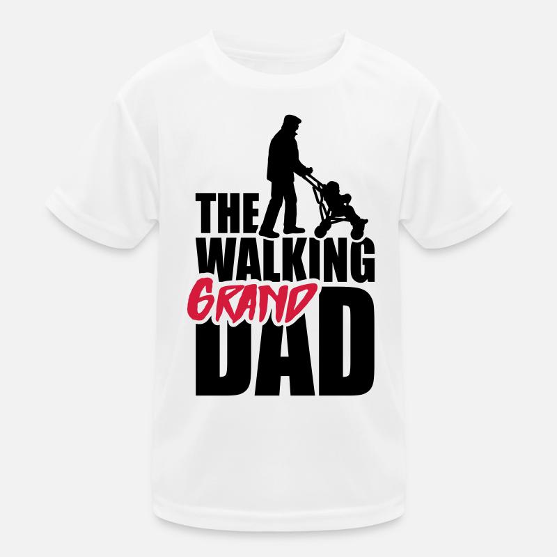 The walking (grand) dad - grandad T-shirt sport Enfant
