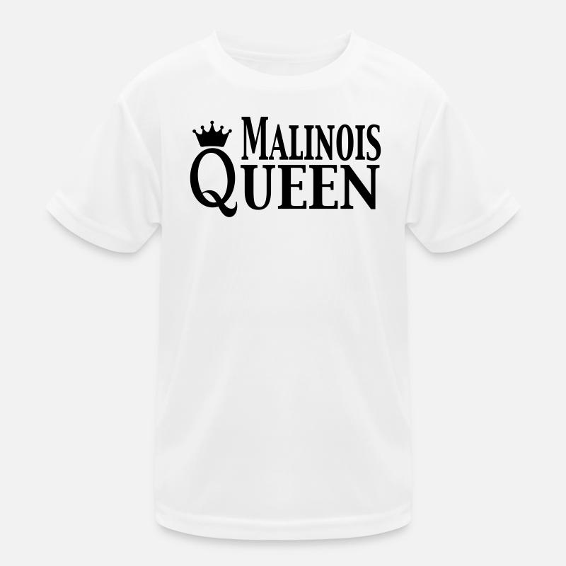 Malinois Queen Kinder Funktions-T-Shirt