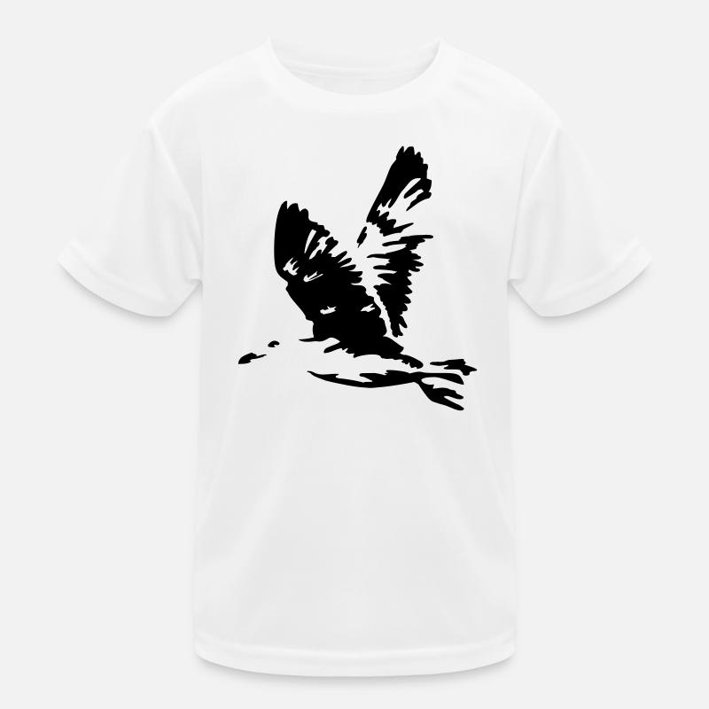 fliegende moewe urlaub Kinder Funktions-T-Shirt