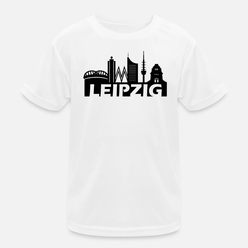 Skyline Leipzig Kinder Funktions-T-Shirt