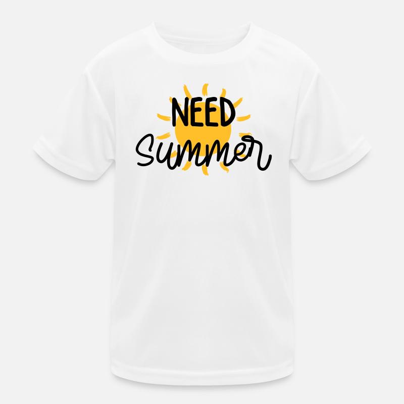 été / vacances / plage / soleil / mer T-shirt sport Enfant