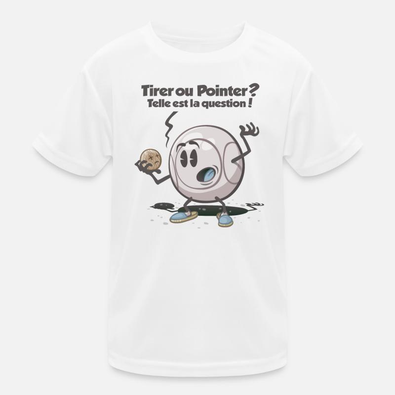 Tirer ou pointer Kinder Funktions-T-Shirt