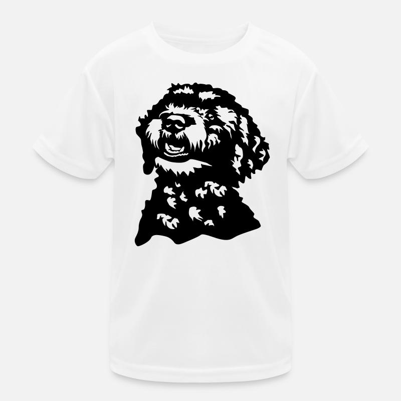 Lagotto Romagnolo head Kids Functional T-Shirt