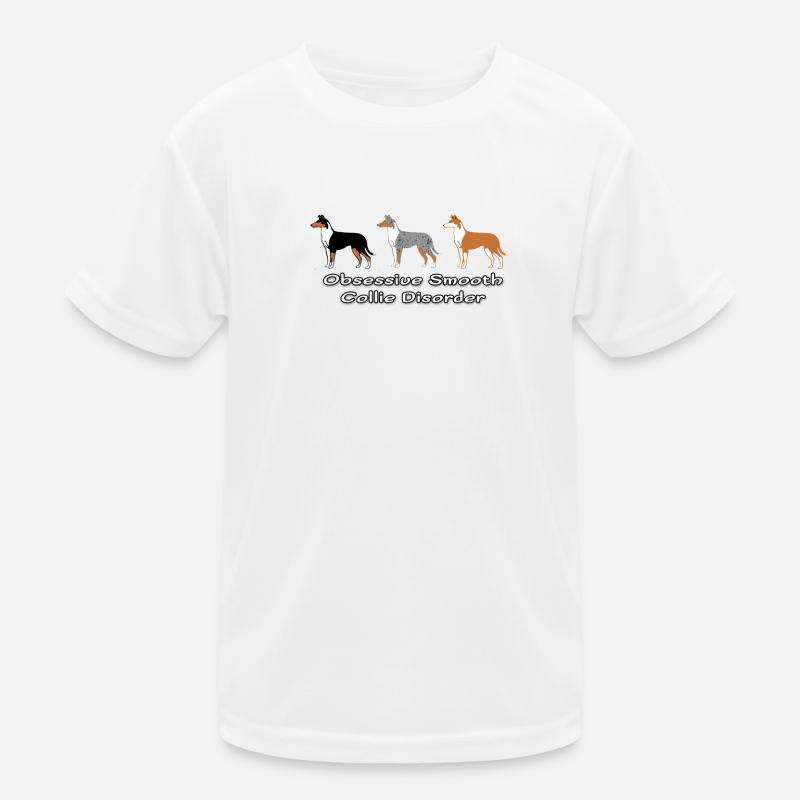 Obsessive Smooth Collie Disorder Kids Functional T-Shirt
