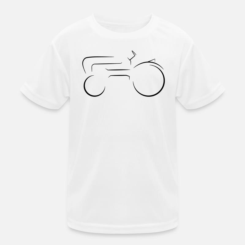 Deutscher Traktor Oldtimer Strichzeichnung  Kinder Funktions-T-Shirt