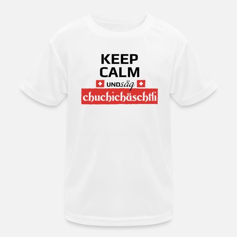 Säg Chuchichästli Kinder Funktions-T-Shirt
