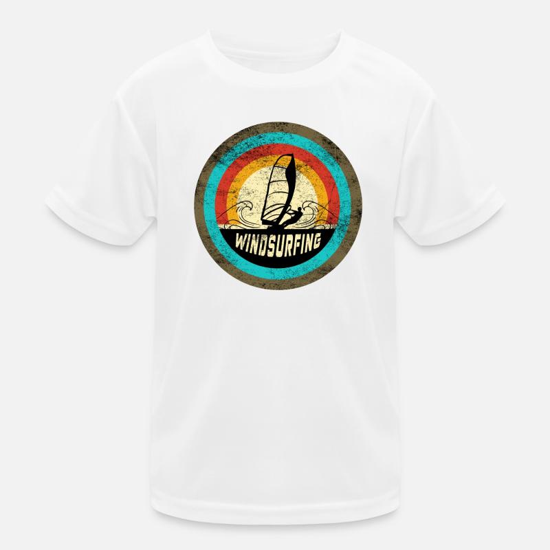 Conception de planche à voile T-shirt sport Enfant