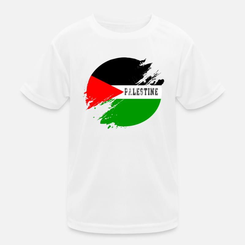 Palestine district Kids Functional T-Shirt