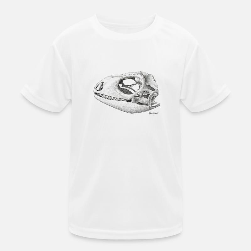 Teiú Lizard Skull - Encre T-shirt sport Enfant