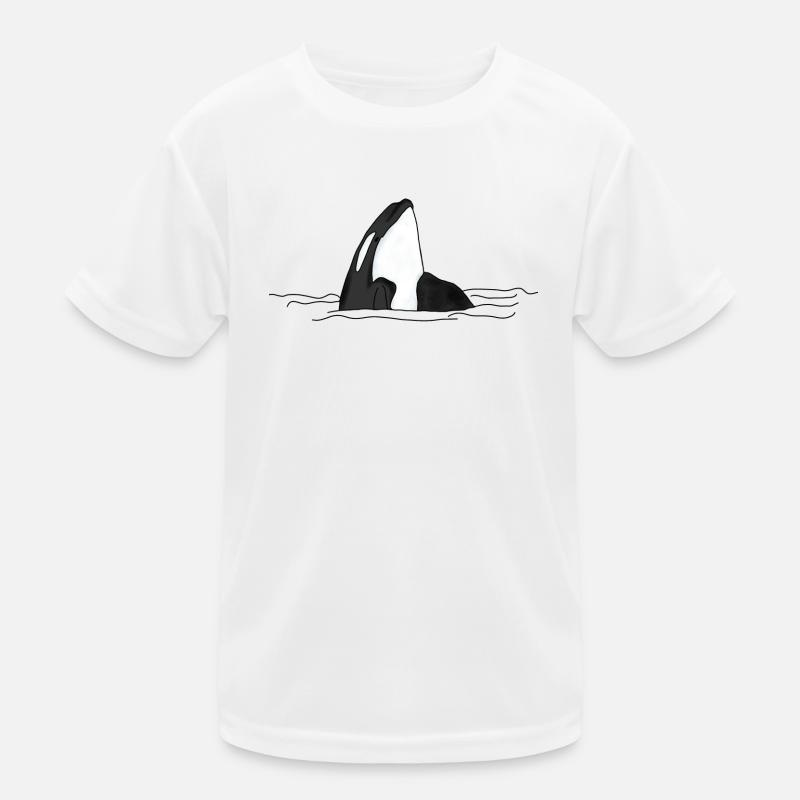 Orca Kinder Funktions-T-Shirt