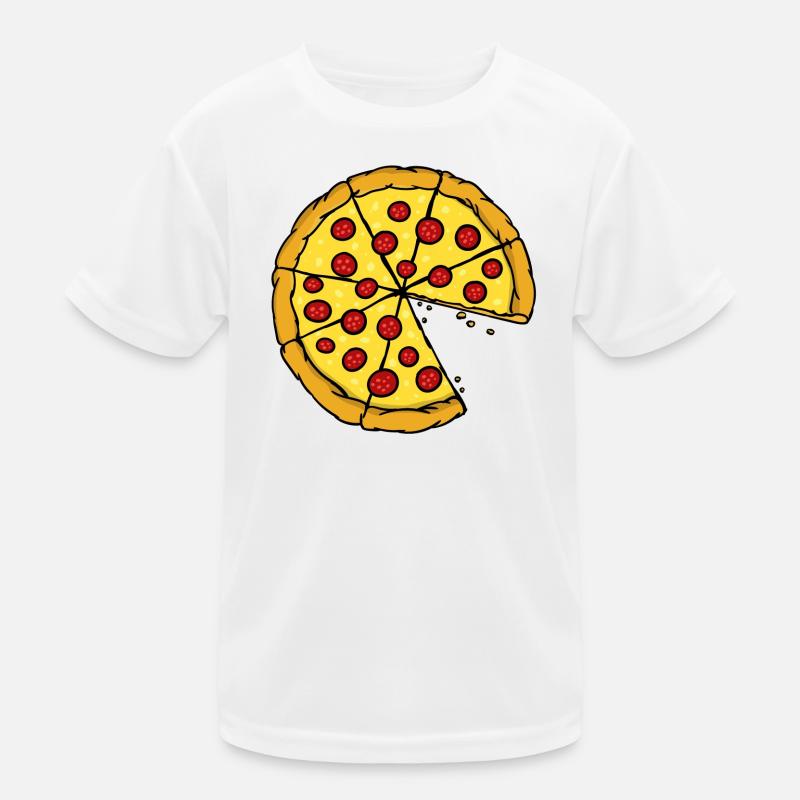 Partnerlook | Pizza Liebe Paar Pärchen Lustig Kinder Funktions-T-Shirt
