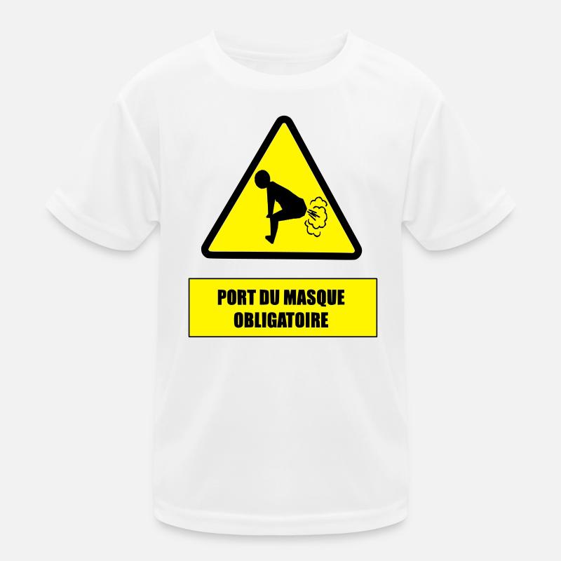 Danger pet T-shirt sport Enfant