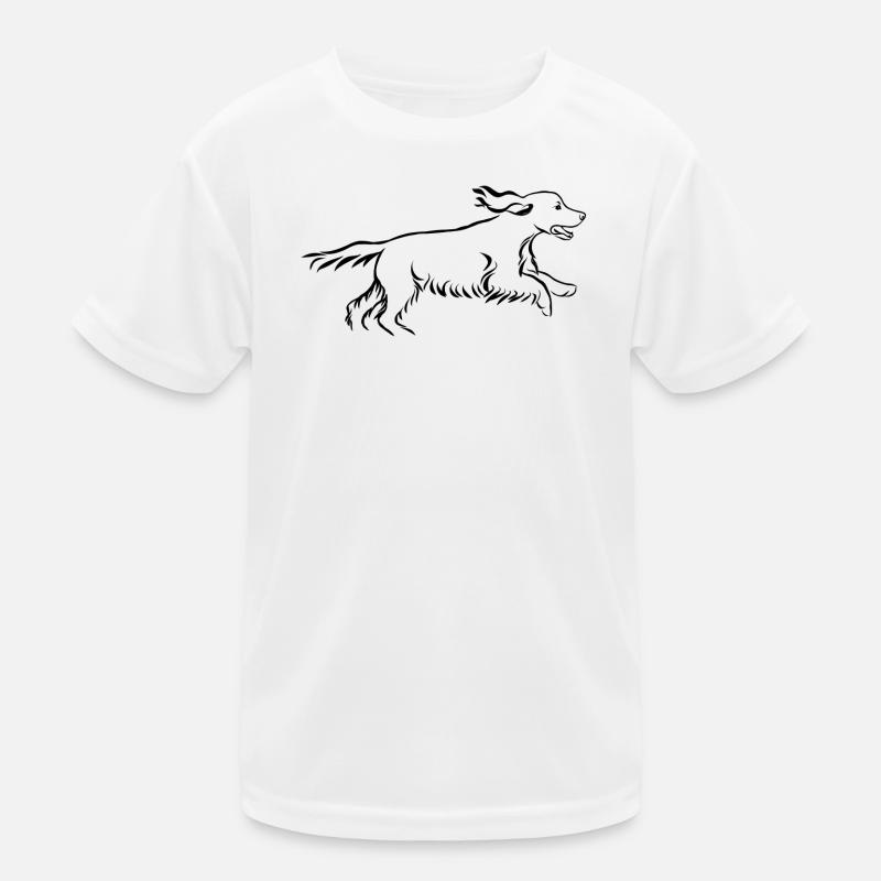 Cocker Spaniel - Kinder Funktions-T-Shirt - Weiß