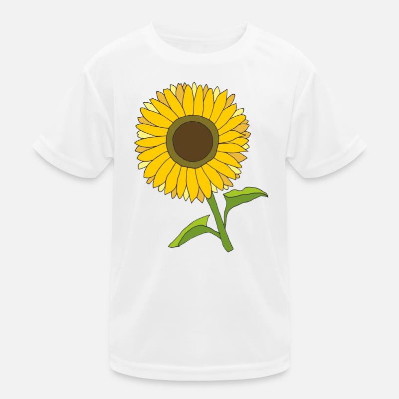 sonnenblume Kinder Funktions-T-Shirt