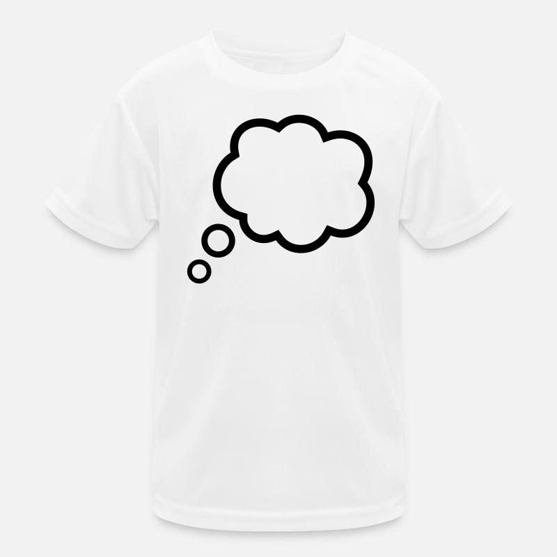 Thinking Bubble Comic Thought Bubble Bubble Thoughts Kids Functional T-Shirt
