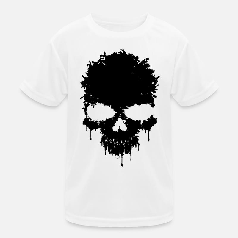 Crâne Grunge T-shirt sport Enfant