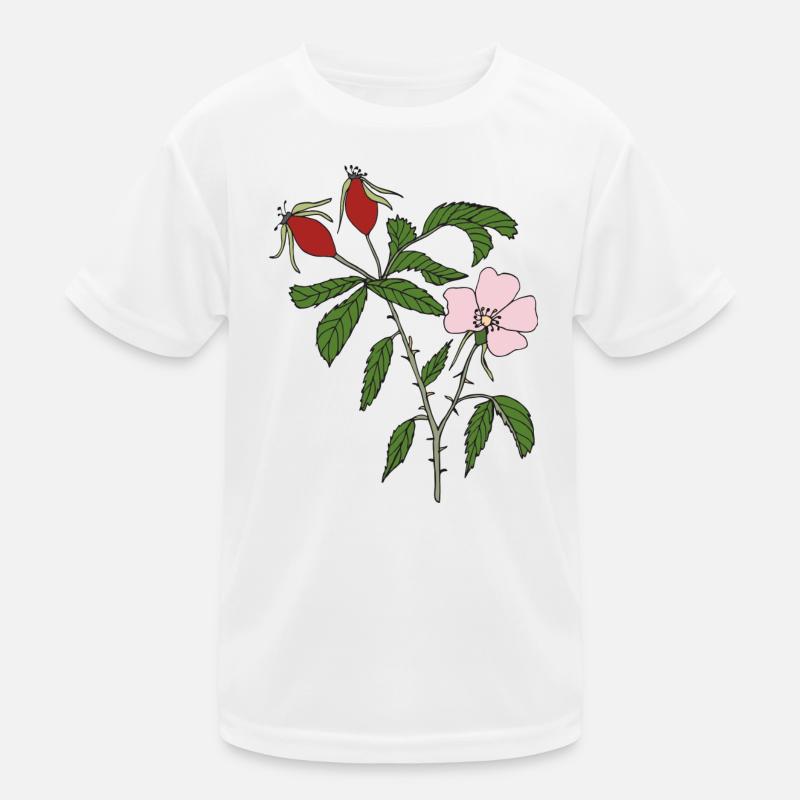 hagebutte Kinder Funktions-T-Shirt